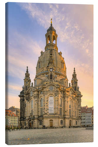 Canvas print Frauenkirche in Dresden