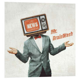 Akrylglastavla Mr. Brainwash