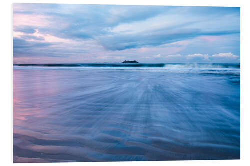 Foam board print Dramatic Ocean Landscape at Sunset