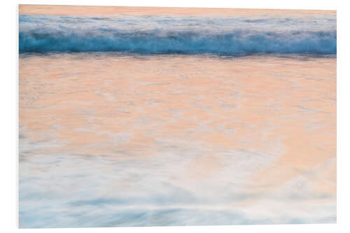 Foam board print Abstract Ocean at Sunset