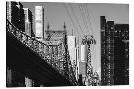 Cuadro de aluminio New York - Queensboro Bridge, Roosevelt Tramway