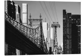 Gallery print New York - Queensboro Bridge, Roosevelt Tramway