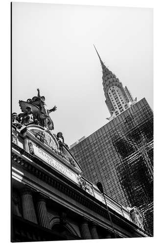 Aluminiumsbilde Grand Central, Chrysler Building, New York