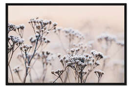 Gerahmter Kunstdruck Winterromantik