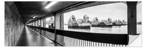 Wall sticker Thames Barrier in London