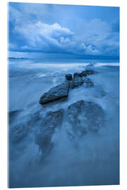 Acrylic print Stormy Landscape on the Pacific Coast of Costa Rica