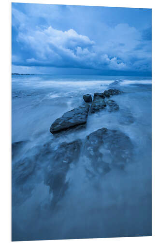 PVC print Stormy Landscape on the Pacific Coast of Costa Rica