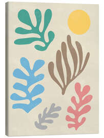 Lienzo Hojas de Matisse