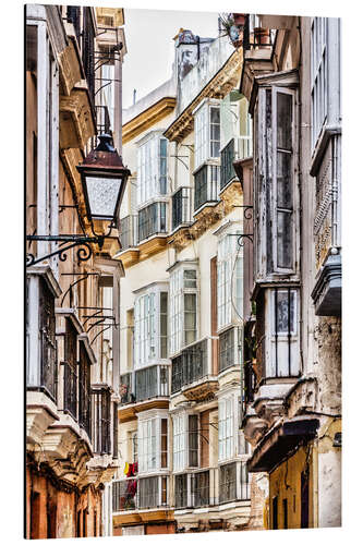 Aluminium print Cadiz city in Andalusia