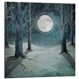 Magnettafel Mondschein II