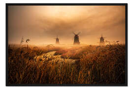 Gerahmter Kunstdruck Ein faszinierender Morgen