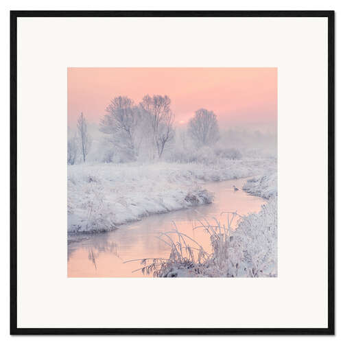 Ingelijste kunstdruk Way to the sun