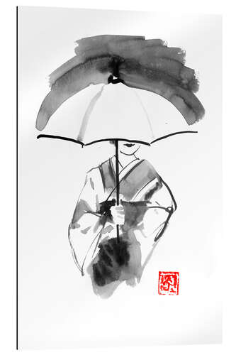 Gallery print Geisha umbrella