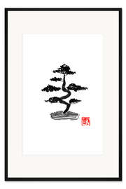 Gerahmter Kunstdruck Bonsai