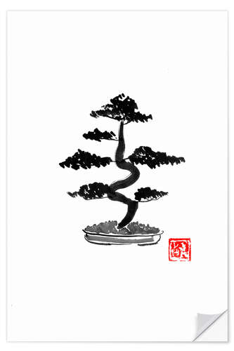 Wandsticker Bonsai