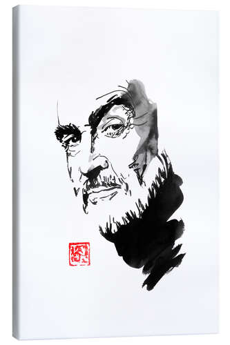 Canvas print Sean connery