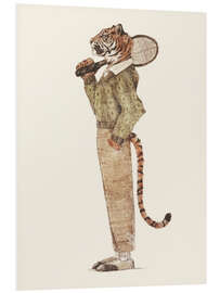 Foam board print Tiger Tennis Club