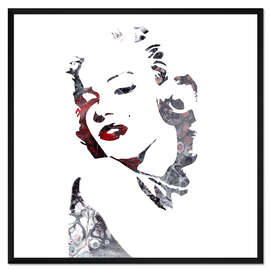 Gerahmter Kunstdruck Marilyn Monroe
