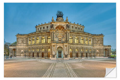 Wall sticker Semperoper in Dresden