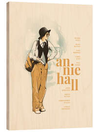 Holzbild Annie Hall