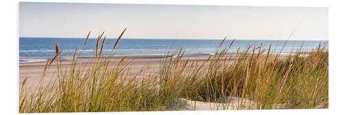 Foam board print At the beach