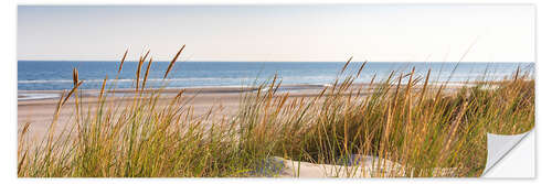 Selvklebende plakat At the beach