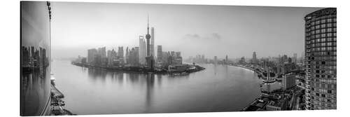 Obraz na aluminium Pudong Skyline Panorama in Shanghai