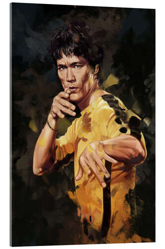 Acrylglasbild Bruce Lee