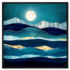 Gerahmter Kunstdruck Wintermeer