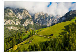 Alubild Naturpark Schlern-Rosengarten