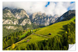 Muursticker Schlern-Rosengarten Nature Park