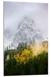 Gallery print Onset of winter at Lower Gosau Lake