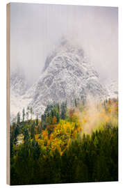 Trebilde Onset of winter at Lower Gosau Lake