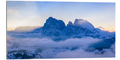 Gallery print Langkofel & Plattkofel Panorama