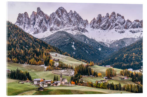 Akrylbillede Geisler peaks