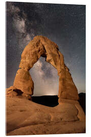 Acrylglasbild Delicate Arch (Arches National Park, Utah, USA)