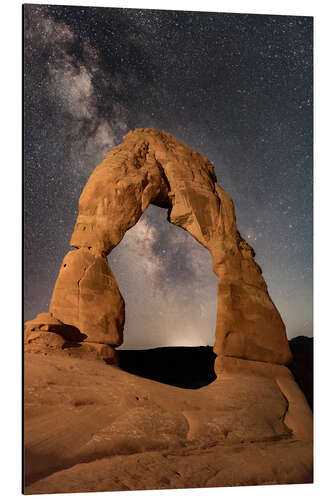 Aluminiumtavla Delicate Arch (Arches National Park, Utah, USA)