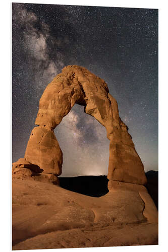 Hartschaumbild Delicate Arch (Arches National Park, Utah, USA)