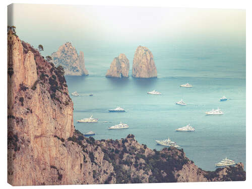 Canvas print Capri