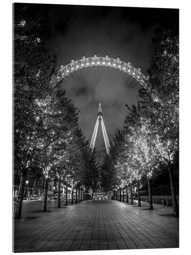 Acrylglasbild London Eye