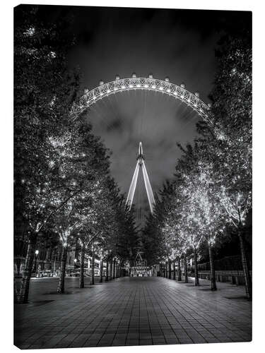 Leinwandbild London Eye