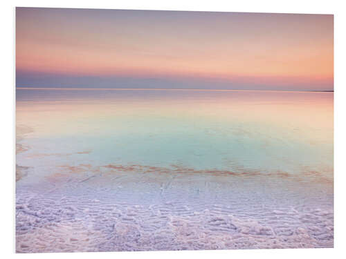 Foam board print Dead Sea