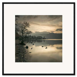 Impression artistique encadrée Paysage marin