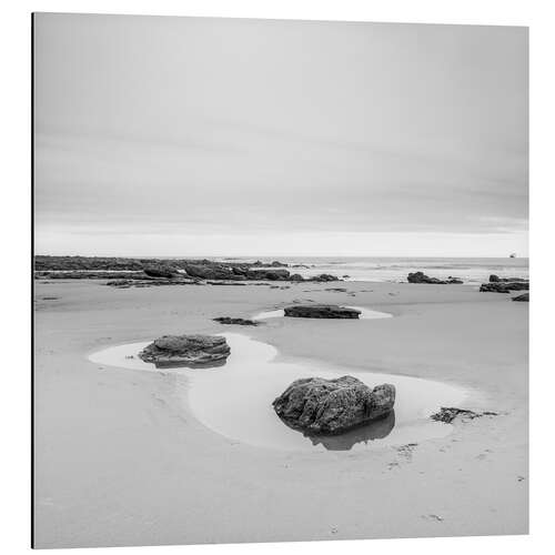 Quadro em alumínio Praia em Tynemouth