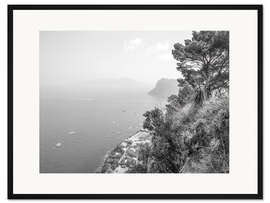 Gerahmter Kunstdruck Capri