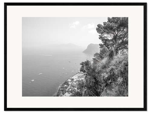 Framed art print Capri
