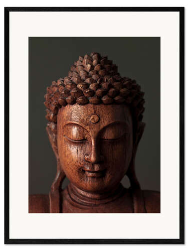 Impresión de arte enmarcada Buda