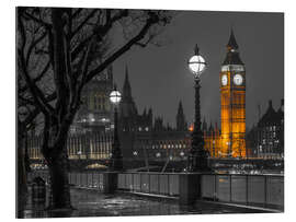 Gallery print Big Ben, illuminated