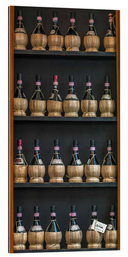 Gallery print Bottles on the shelf