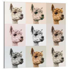 Magnettafel Alpaka Love